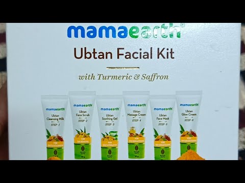 @mamaearthindia1509 Ubtan facial kit by mamaearth!! mamaearth product!! facial!! glow skin!!