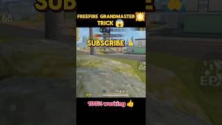 FREEFIRE RANK-PUSH TRICK 😱 DON'T SKIP VIDEO 😳 FREEFIRE NEW RANK-PUSH TRICK SHORTS VIDEO #freefire