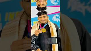 Mukesh Choudhary (jaat)goldmedal vusuplayer #36thnationalgames #vusu #mukeshchoudhary#shorts #viral