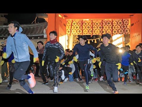 「福男選び」一番福は高校2年生　5千人が参道の難所駆け抜ける　西宮神社「本えびす」