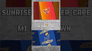 SA20 LEAGUE 2024 MATCH SUNRISERS EASTERN CAPE VS MI CAPE TOWN