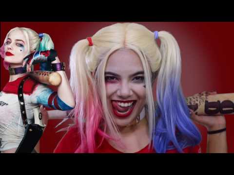 HARLEY QUINN EPIC HALLOWEEN MAKEUP TUTORIAL