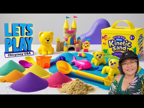 PLAYING WITH KINETIC SAND #ASMR