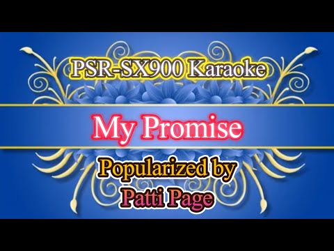 My Promise - Patti Page Video Karaoke