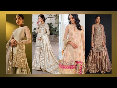 trendy Gharara designs|| fancy gharara for wedding|| embroidery gharara shirts designs styles