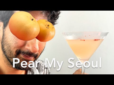 Pear My Seoul (A ASIAN PEAR drink with rum)