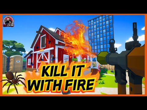 EXTREME Pest Control Chaos on Creepy Crawlers! | Kill It With Fire | Spooky Season 2024