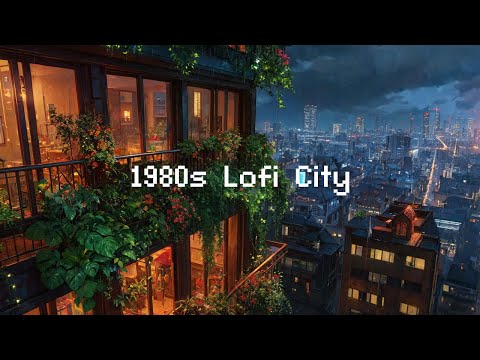 1980s Lofi City 📼 Lofi Tunes & Rainy Moods 🌧️ Lofi Radio Beats To Relax/Study To