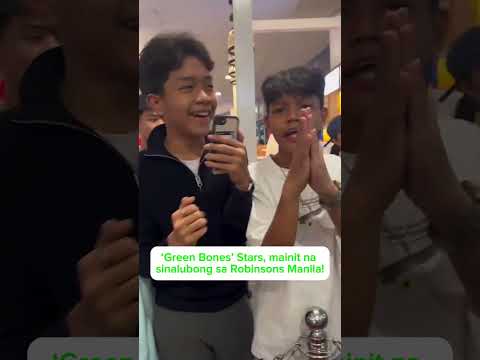 Domingo and Xavier goes to Robinsons Manila! | Green Bones