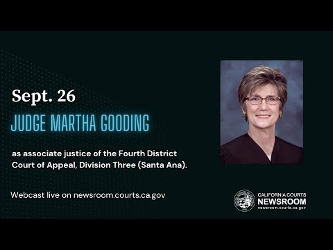 Commission on Judicial Appointments: Judge Martha Gooding