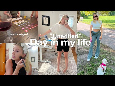 UNEDITED DAY IN MY LIFE | a raw, unfiltered + vulnerable vlog