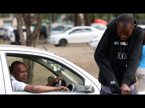 Beggar with Fake Injured Arm