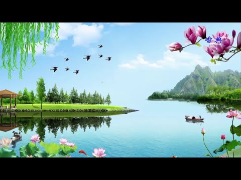 中國古典音樂 心靈音樂 安靜音樂  -  Chinese Music Instrumental Music "bamboo flute vs guzheng"