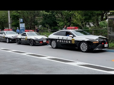 パトカー大集結‼️警視庁東京湾岸署 交通安全パレード（令和5年 秋の全国交通安全運動）