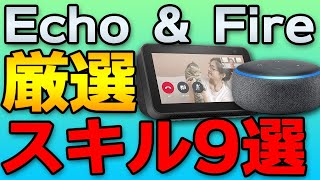 【絶対役立つ厳選スキル】アレクサのおすすめスキル9選【Echo dot/Show/Studio/Fire TV/HD8/HD10】