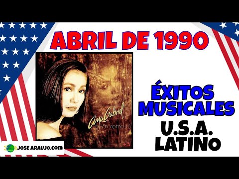 Top 20 Latino: Estados Unidos 🇺🇸, Abril de 1990 🌟🎶