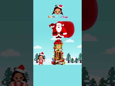 Hickory Dickory Dock with Christmas | Nursery Rhymes For Toddlers | Little Wave Songs - Baby Coco