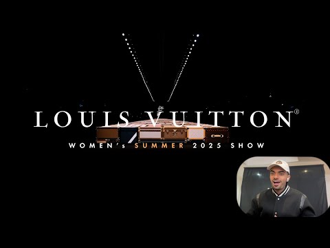 Reacting to LOUIS VUITTON Women's Spring Summer 2025 Show | Trunk Runway Masterpiece! | PARIS WEEK