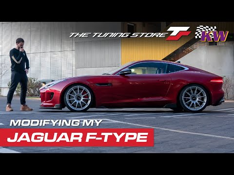 Lowering a Jaguar F Type R with KW Suspension | The Tuning Store x Car Audio Security