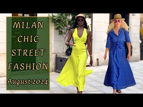 Italian Street Fashion Summer 2024: Milan Chic Trends &  Stylish Inspirations for All Ages!