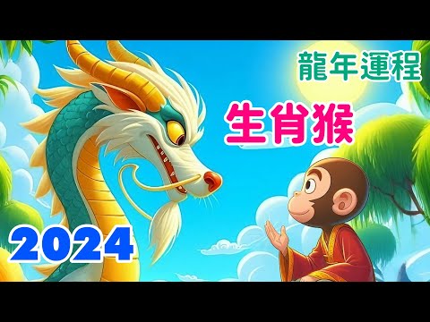 【2024生肖猴運程】生肖猴 2024 木龍年的運勢  頭腦清晰 大顯神通 生財有道 亨通亨利