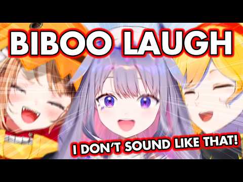 Gigi and Kaela Can't Stop Laughing at Biboo's Laugh 【Hololive EN】