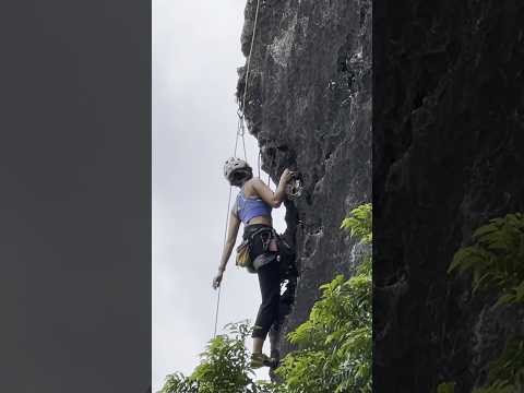 Conquer your fear of heights! #Climbing