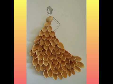 DIY deco with pista shells.. Home decoration..#ytshorts #pistashellart #diycrafts #homedecor