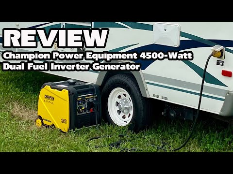 Champion 4500-Watt Dual Fuel Inverter Generator REVIEW-DANIEL