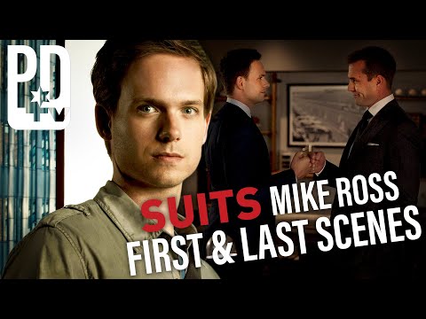 Mike Ross First & Last Scenes (Season 1 - Season 9) | PD TV