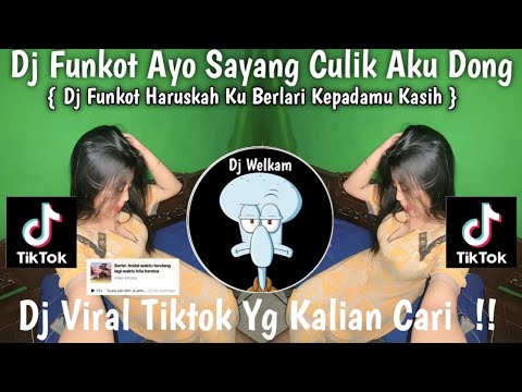 DJ FUNKOT SAYANG CULIK AKU DONG || DJ HARUSKAH KU BERLARI KEPADAMU KASIH | DJ VIRAL TIK TOK 2024 FYP