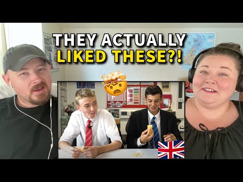 Americans React to British Teens Try American Snacks | We're Shocked!