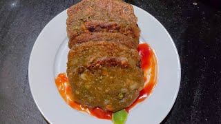 Healthy Breakfast Recipe||Quick and Easy Snack Recipe ||Vegetables Cutlet - Healthy Simple Cooking