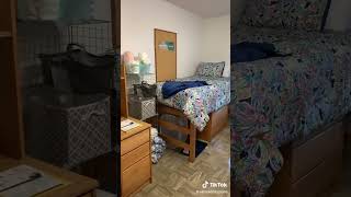 Dorm room makeover at Elms College ✨