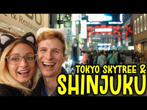 JAPAN'S OPENING WEEKEND! 🇯🇵 (Shinjuku nightlife & Tokyo Skytree)