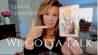 GEMINI : The Conversation | Mid January 2025 Zodiac Tarot Reading