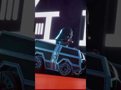 Darth Vader vs. Leia and Chewy! Who will Win?! | Hot Wheels RacerVerse