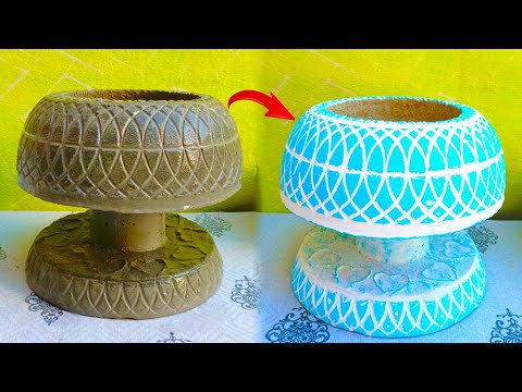 Unique Creative From Cement🌹DIY Craft Ideas for Home Decoration♥️Cement Craft Ideas Easy #diy #craft