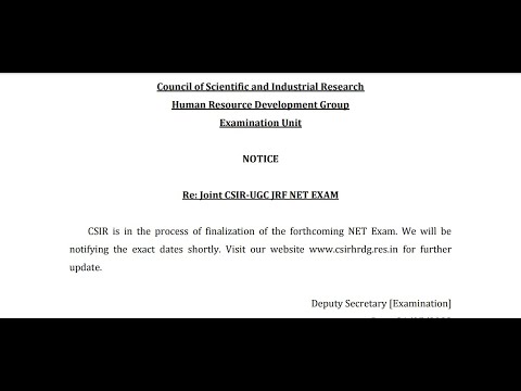 Big Update CSIR NET June 2022  , CSIR NET 2022 exam postponed? csir net 2022 notification 2022