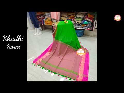 100% Pure Khadi Cotton Saree | Bengal Cotton Saree With Wholesale price 🔥