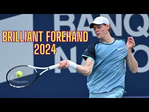 Jannik Sinner | Crazy Forehand Winners 2024 (HD)