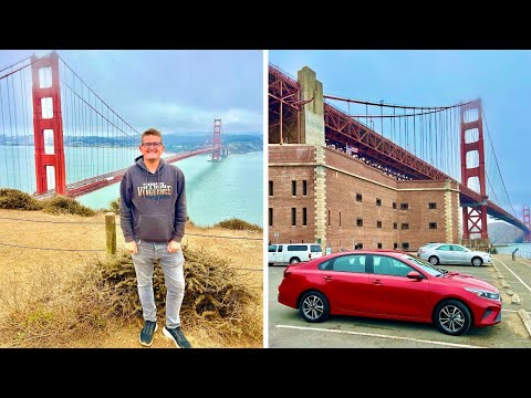 FIRST TIME Seeing The Golden Gate Bridge! BEST Viewing Locations In San Francisco!