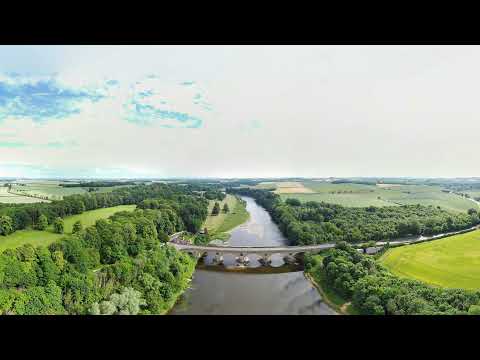 Berwickshire - UK - The River Tweed - 360° Panorama