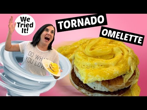 EPIC FAIL?? We Tried Making the Tornado Omelette | Well Done