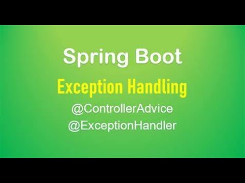 Create Global Exception in SpringBoot @ExceptionHandler, @ControllerAdvice #javatcoding #springboot