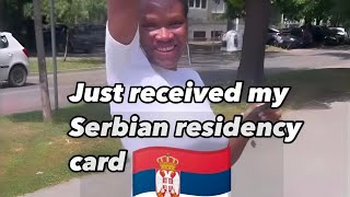 Nigerian Girl's Dream Comes True: Celebrating Permanent Residency in Serbia! 🇳🇬🇷🇸