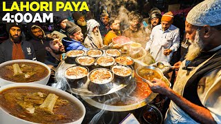 Lahori Nashta Subha 4 baje | Sardi mai Paya | Nasir Bong Paye | Best Pakistani Food in Lahore