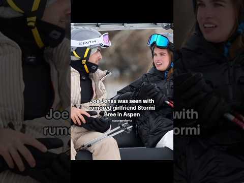 Joe Jonas was seen with rumored girlfriend Stormi Bree in Aspen 🏔️