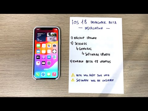 How to Install iOS 18 Developer Beta! *In 1 Minute*