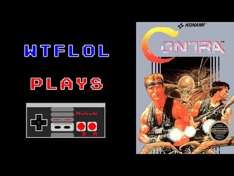 WTFLOL PLAYS - Contra on Nintendo (NES)